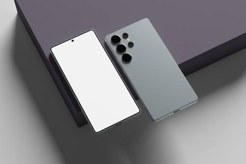 三星Galaxy S25 Ultra PS样机模板 - PNG派