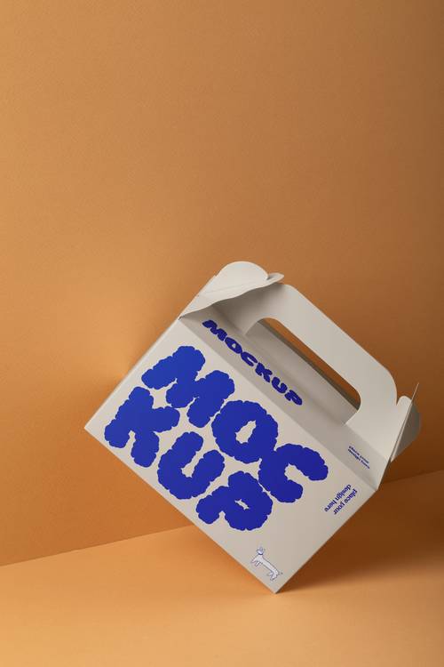 水杯纸杯食品打包盒PS样机模板 - PNG派