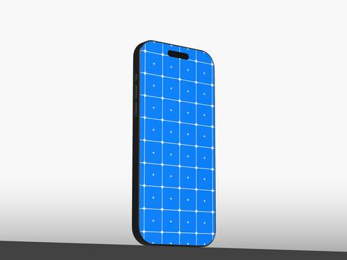 iPhone 16 Pro Max手机PS样机模板 - PNG派