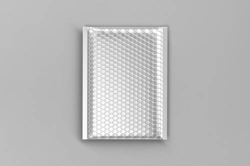 快递金属气泡包装袋PS样机模板 - PNG派