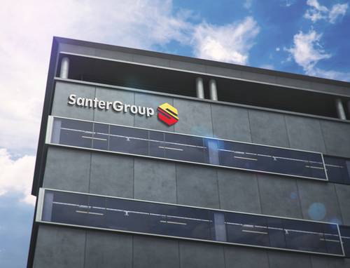 3D立体LOGO招牌、建筑外墙LOGO展示PS样机模板 - PNG派