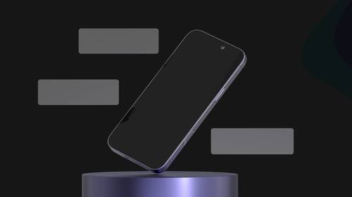 手机屏幕、智能手机PS样机模板 - PNG派