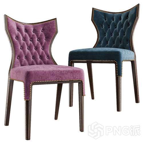 简约单椅3D模型 - PNG派