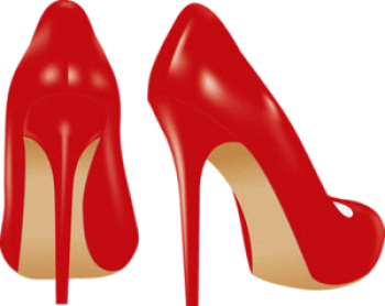 红色女鞋 - PNG派