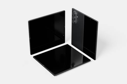 三星Galaxy Z Fold 7折叠屏手机PS样机模板 - PNG派