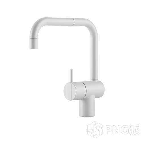 简约水龙头3D模型 - PNG派