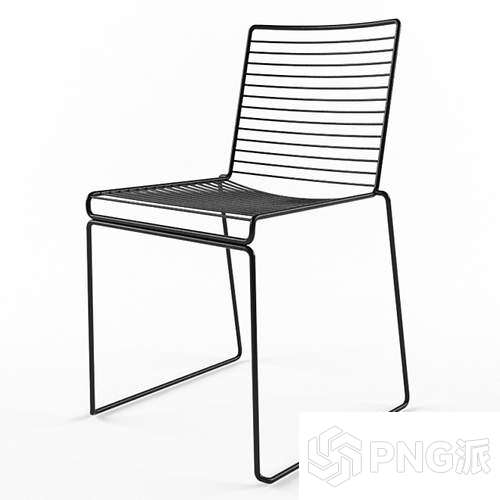 简约单椅3D模型 - PNG派