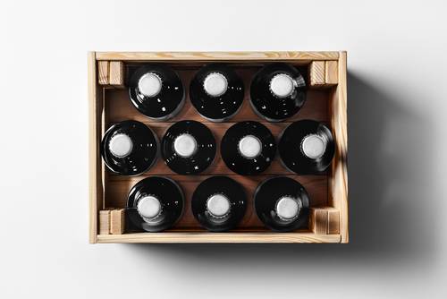 小型玻璃瓶黑啤包装PS样机模板 - PNG派