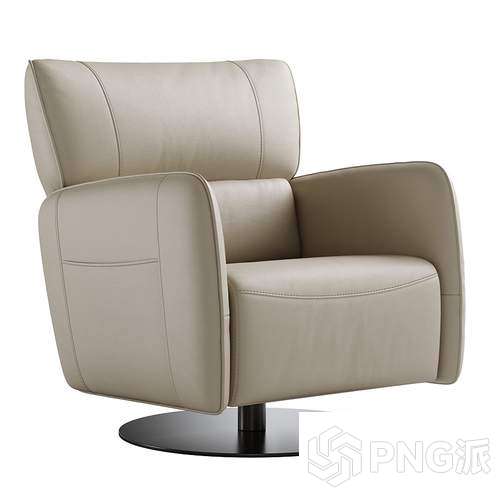 极简沙发3D模型 - PNG派