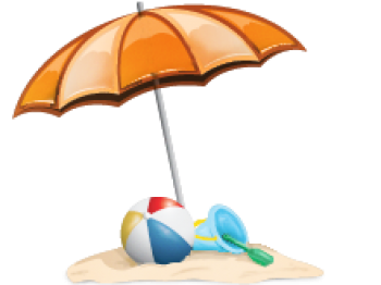 沙滩伞 - PNG派
