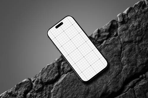 iphone 17 pro 苹果17手机PS样机模板 - PNG派