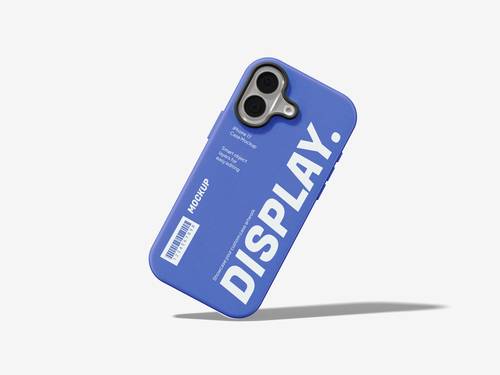 IPhone 17 Pro手机壳PS样机模板 - PNG派