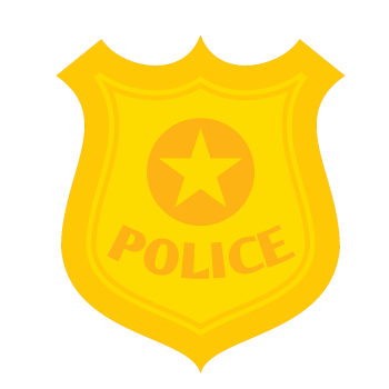 警察徽章 - PNG派