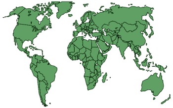 世界地图 - PNG派