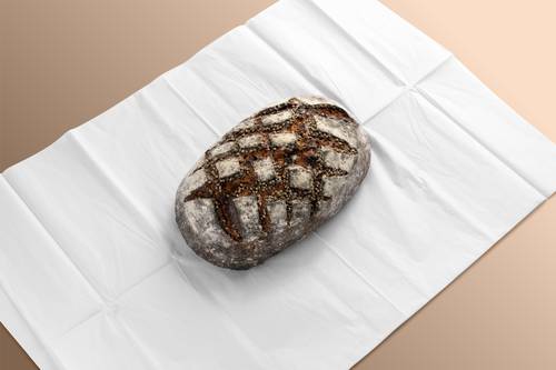 烘培面包品牌VI样机贴图PS模板 - PNG派