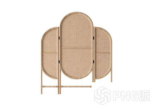 屏风3D模型 - PNG派