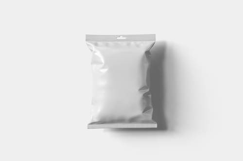 膨化食品薯片包装袋PS样机模板 - PNG派