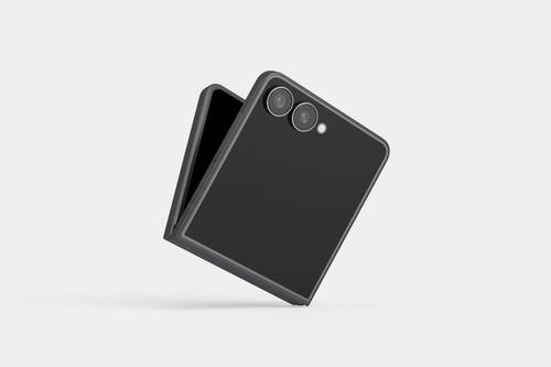 三星Galaxy Flip 7折叠屏手机PS样机模板 - PNG派