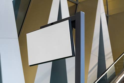 城市路边街道广告牌PS样机模板 - PNG派