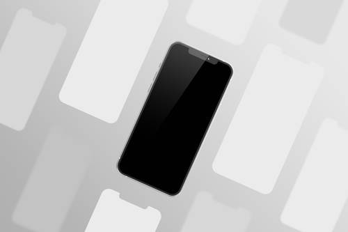手机App UI界面展示PS样机模板 - PNG派