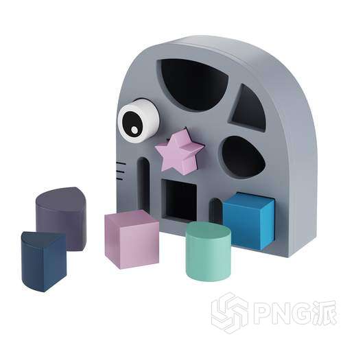儿童玩具用品3D模型 - PNG派