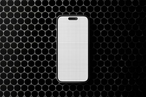 iPhone 16 Pro Max手机PS样机模板 - PNG派