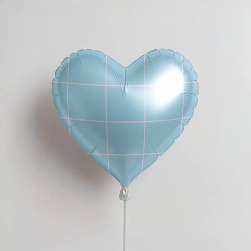 心形状气球PS样机模板 - PNG派