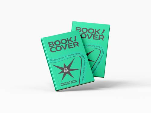 书籍封面PS样机模板 - PNG派