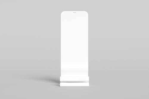 手机长屏幕PS样机模板 - PNG派