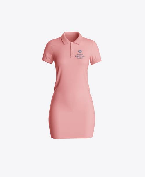 Polo领连衣裙PS样机模板 - PNG派