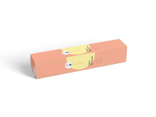 牙膏护手霜软管包装盒PS样机模板 - PNG派