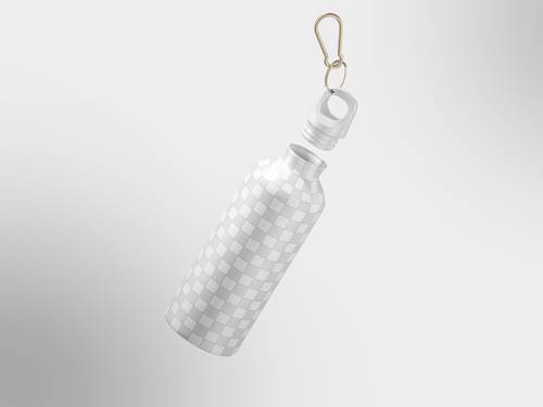 旅游运动保温壶PS样机模板 - PNG派