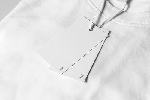 长袖T恤的服装展示PS样机模板 - PNG派