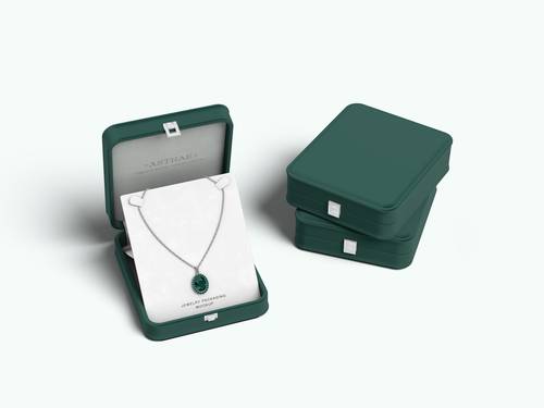 珠宝项链包装盒PS样机模板 - PNG派