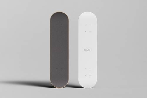 滑板PS样机模板 - PNG派