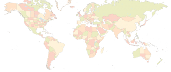 世界地图 - PNG派