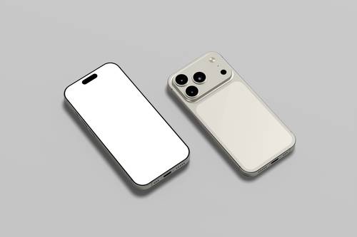 IPhone 17 Pro手机PS样机模板 - PNG派