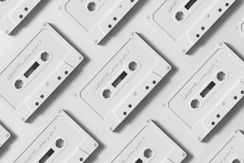 磁带PS样机模板 - PNG派