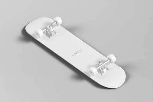 滑板PS样机模板 - PNG派