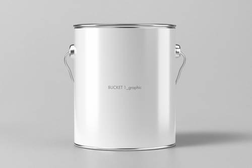 油漆桶PS样机模板 - PNG派
