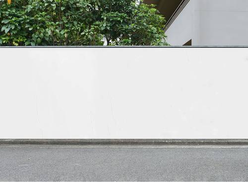 街道户外广告牌PS样机模板 - PNG派