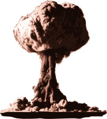 核爆炸蘑菇云 - PNG派