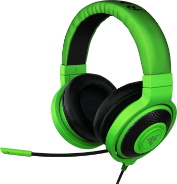 绿色耳机 - PNG派
