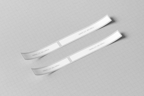 手腕带纸环PS样机模板 - PNG派