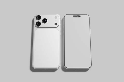 iphone 17 pro PS样机模板 - PNG派