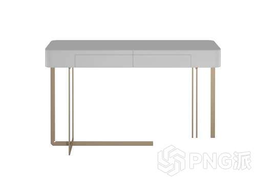 欧式桌椅套装3D模型 - PNG派