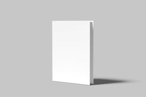 站立式书籍展示PS样机模板 - PNG派
