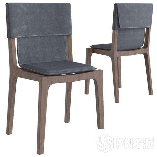 北欧单椅3D模型 - PNG派