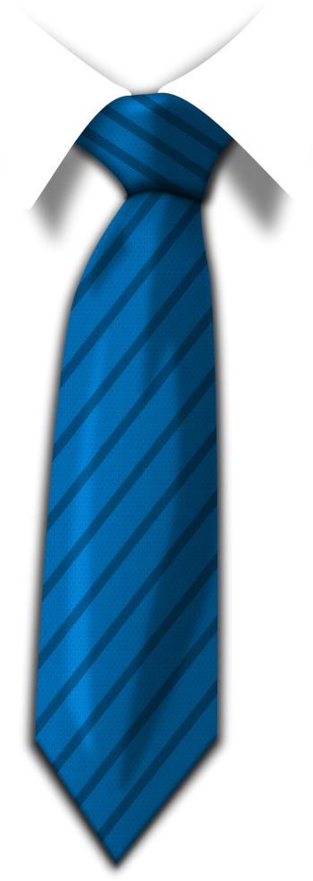 蓝色领带 - PNG派