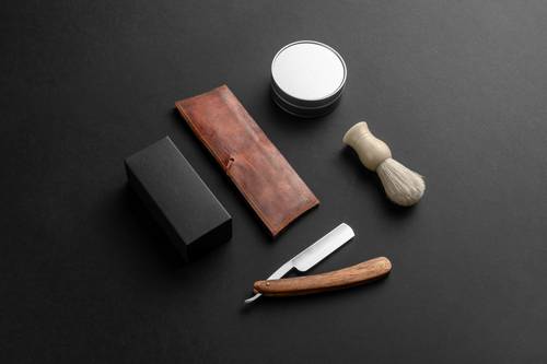 理发店品牌VI样机贴图PS模板 - PNG派